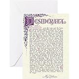 CafePressDesiderata Folded Greeting Cards (10-pack) Glossy