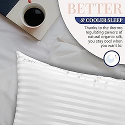 Blissy Silk Pillowcase - 100% Pure Mulberry Silk