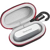 RLSOCO Hard Case for Technics EAH-AZ100 Reference Class Hi-Fi Wireless Earbuds (Case Only)