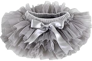 LilPinkGoose Baby Girls Tutu Bloomer with Diaper Cover Newborn-24M Ruffled Skirts