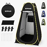 NEVERLAND Pop up Privacy Shower Tent - Portable Changing Shower Tent, Dressing Room, Bathroom, Outdoor Rain Shelter for Campi