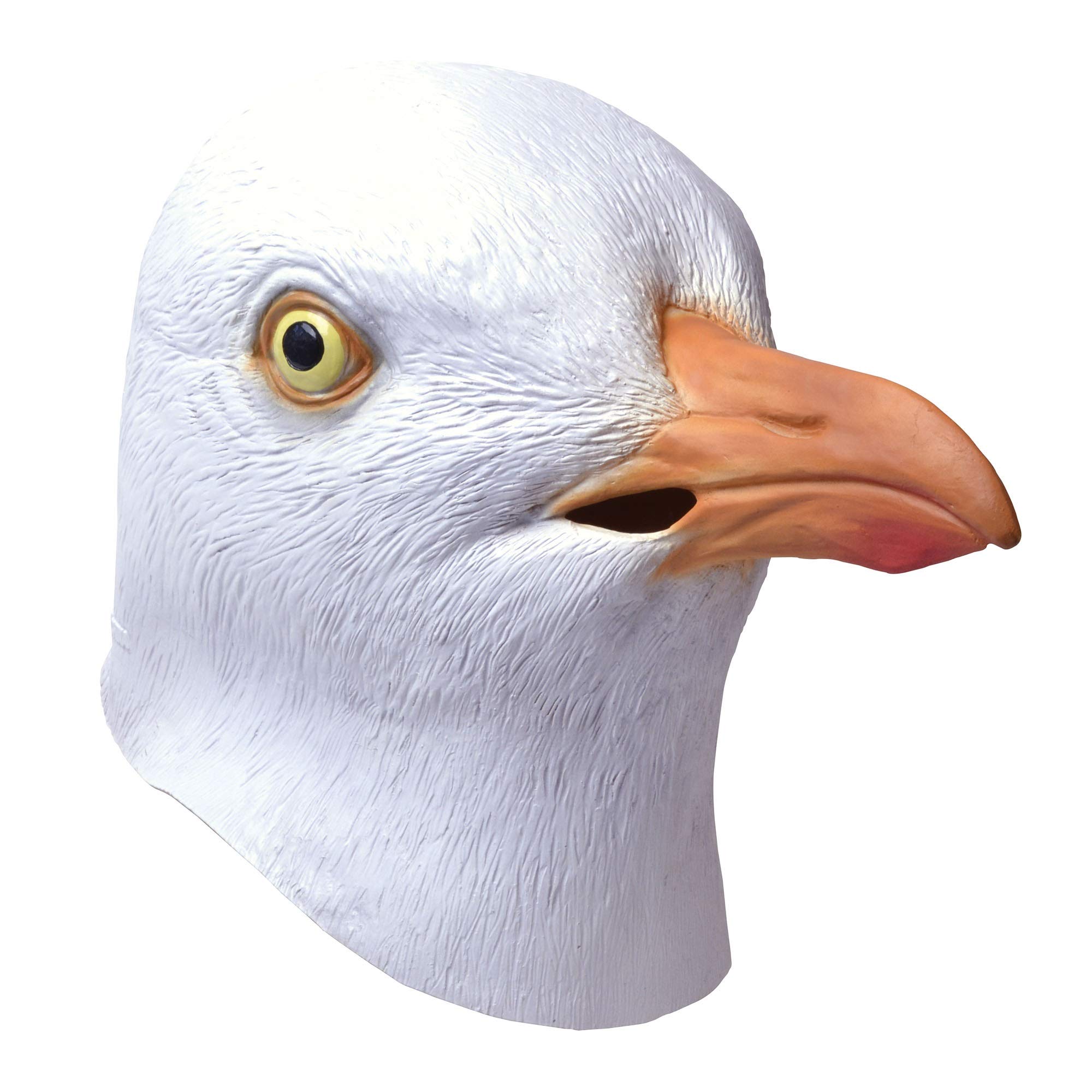 Bristol Novelty BM504 Seagull Mask, One Size, White
