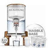 Invigorated Water pH Recharge Glass Alkaline Water