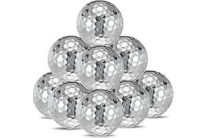 Hiboom One Dozen Metallic Golf Balls for Women, Women's Golf Balls for Maximum Distance and Straighter Shots, Ideal Gift for 