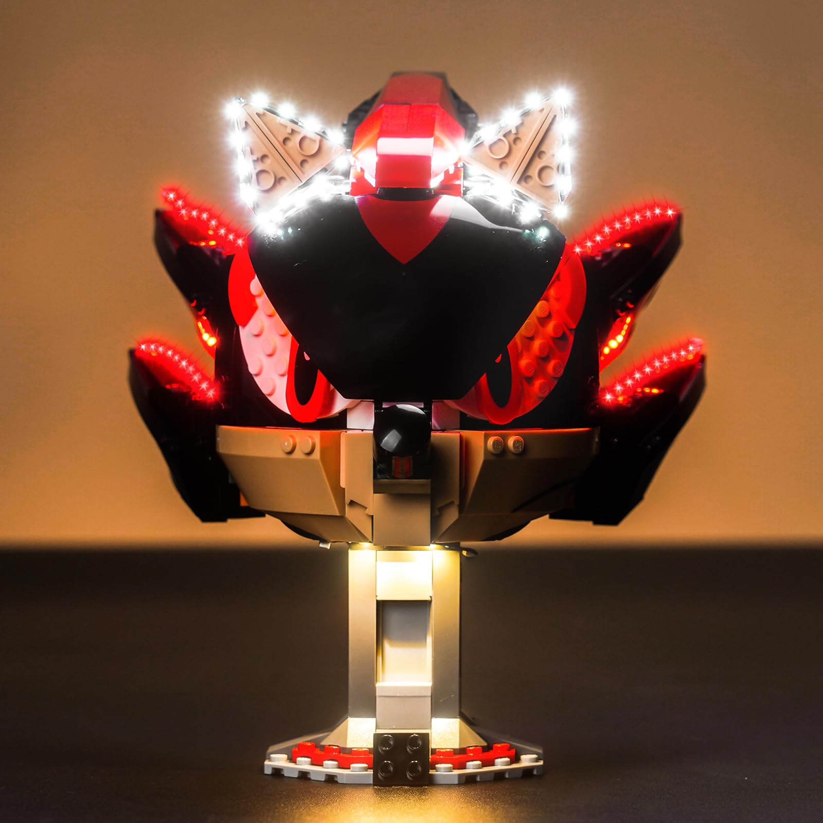 Led Light Set Compatible with Lego Shadow the H'edgehog 77000 (No Model), Decoration Lighting Set for 77000 Shadow the H'edgehog Creative Toys - Standard Version