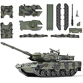 SEBUNAS 1/72 Scale Leopard 2A7 Military Tank Quick Build Model | A precision replica with exquisite paintwork&mdash;a collector-grade masterpiece crafted for adults suitable for beginners