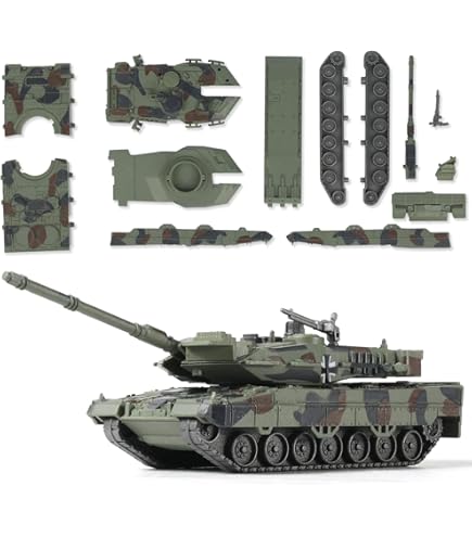 Amazon.com: Zvezda 500787405 – 1:100 M1A1 Abrams U.S. Combat Tank