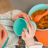 Nuby Good Square Meal Toddler Tumblers Four Pack Durable Dishwasher Safe Easy view 2