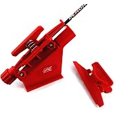 Adjustable Fletching Jig Straight and Helix Tool with Clamp for DIY Archery Arrows Shafts