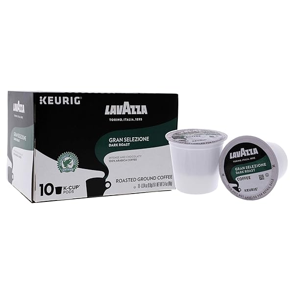 GRAN SELEZIONE DARK ROAST GROUND COFFEE PODS BY...