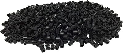 WS UK 1000 Pack Fuse Beads 5mm Midi Black – Hama Beads alternative