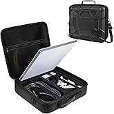 MRINCA Starlink Mini Case, Waterproof Hard Shell EVA Travel Carrying Bag with Shoulder Strap for Starlink Mini Dish & Accessories, Lightweight Portable Storage for Camping, RV, Hiking