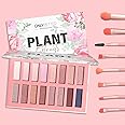 ONLYBETTER Vegan Eyeshadow Palette Organic 16 Colors Highly Pigmented Metallic Colorful Long Lasting Nude Eyeshadow Shimmer P