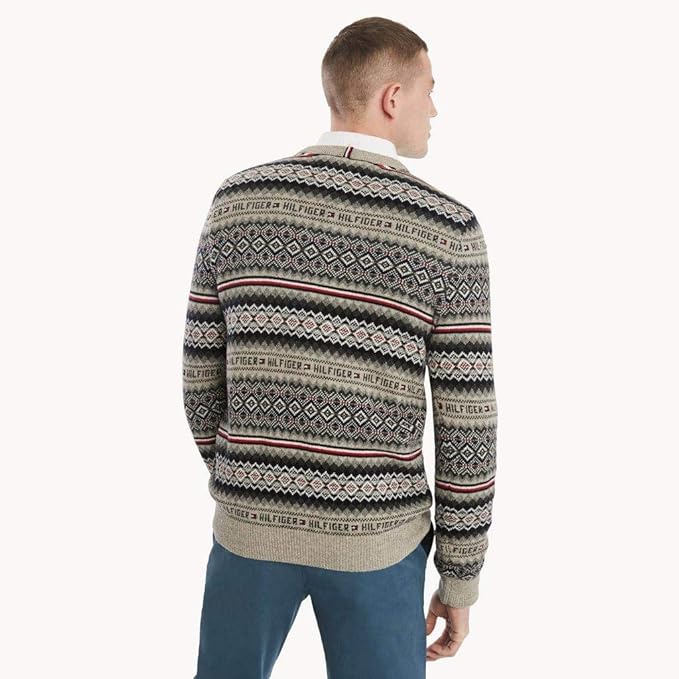 Tommy Hilfiger 汤美费格 Fairisle 男式毛衣 L码2.6折.02 海淘转运到手约¥294
