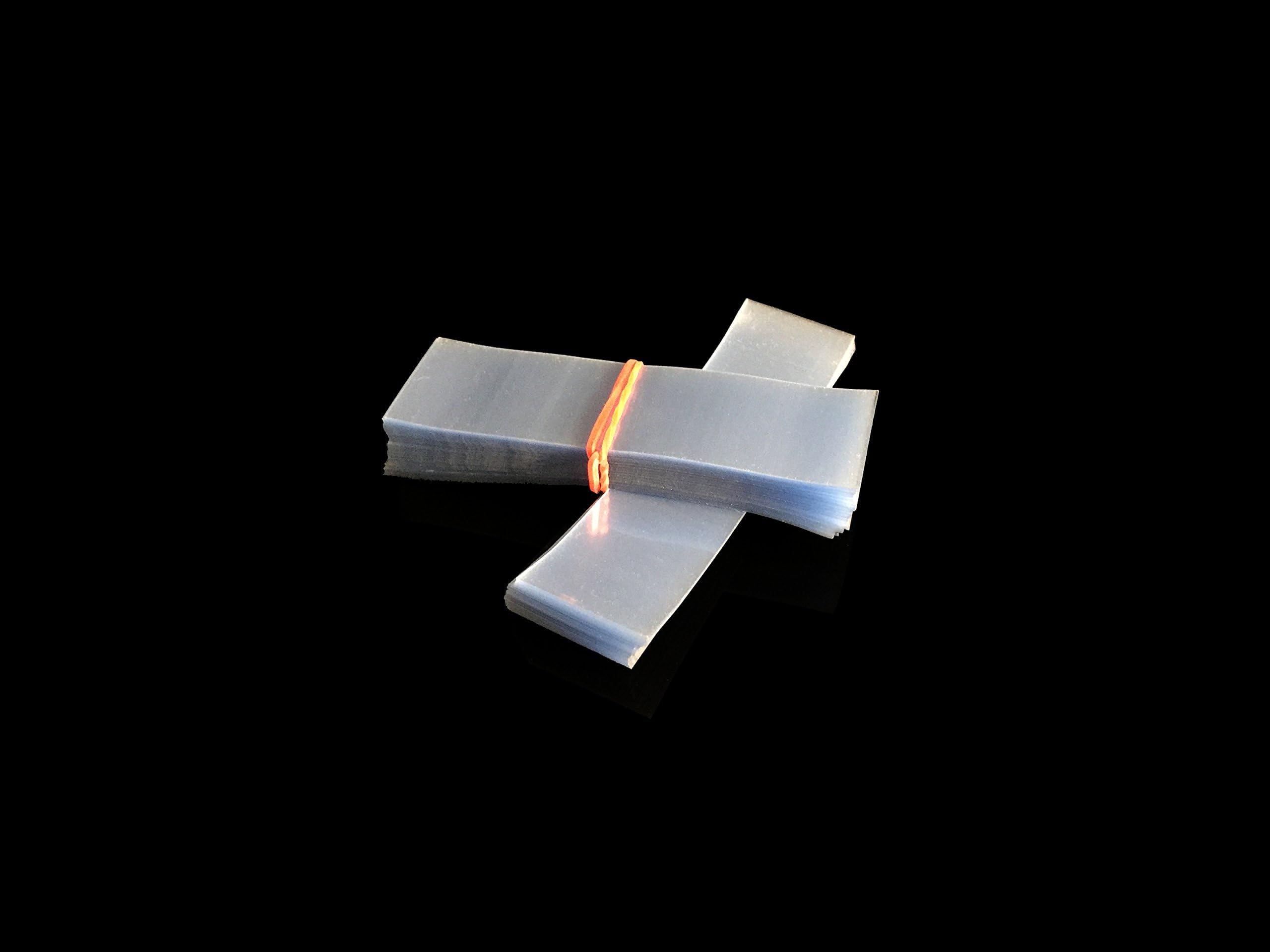 SHRINK WRAP BANDS , Shrinkband Tamper Heat Cellophane Seal 200 pcs bands. (1" - 1 1/4" Diameter)