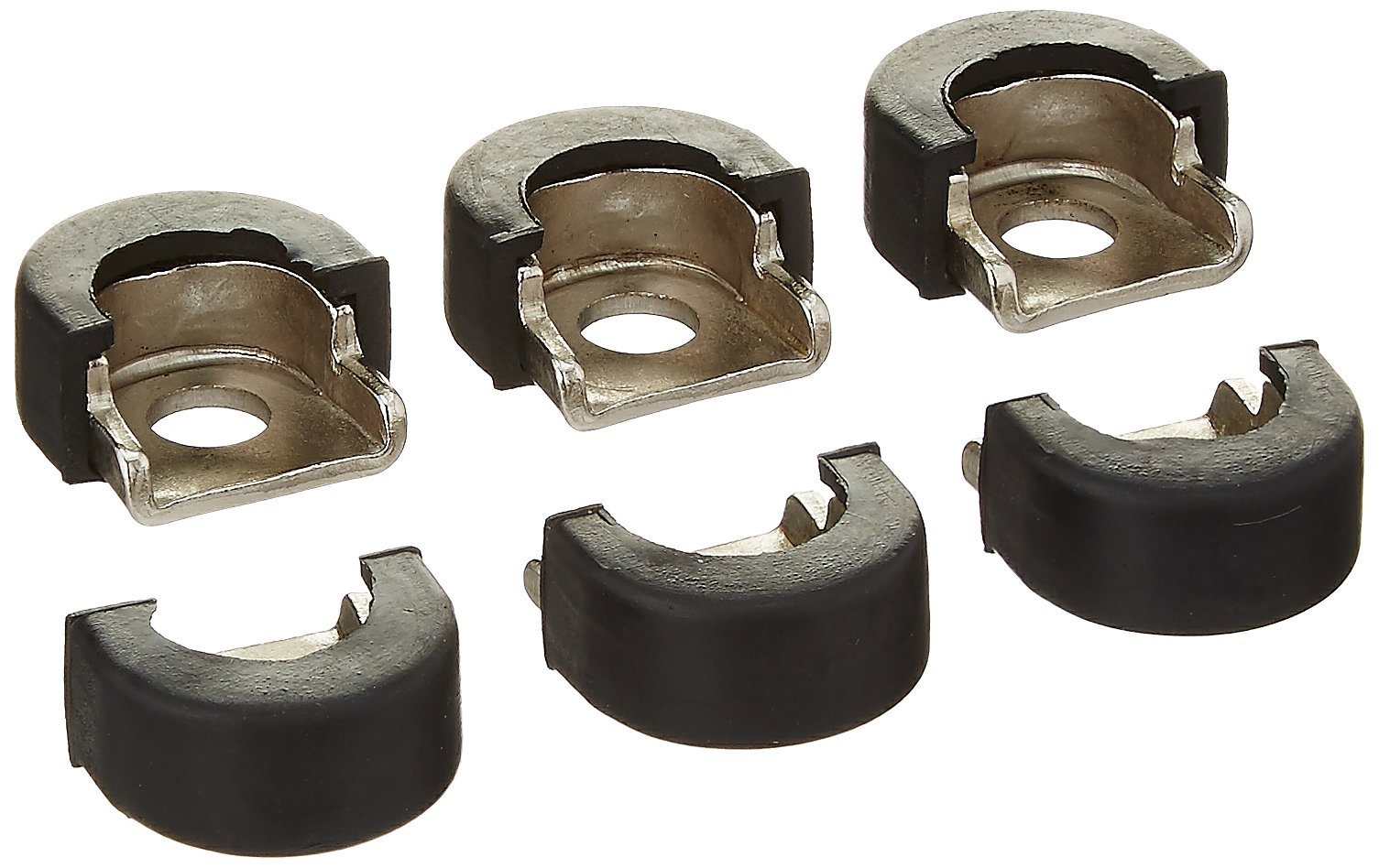 LP Latin Percussion Shell Protectors Conga 5/16" Hole, Chrome [6pcs] LP628