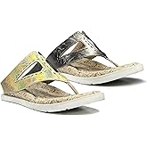 Modzori Aziza Women's Flip to Reverse Low Wedge Slide Sandal