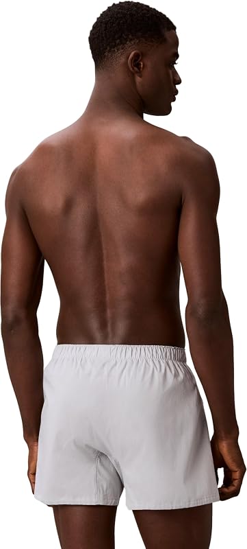 Boxer Trad 3pk 000nb4006a pour Homme, Noir/Turbulence/Brume Portuaire, L