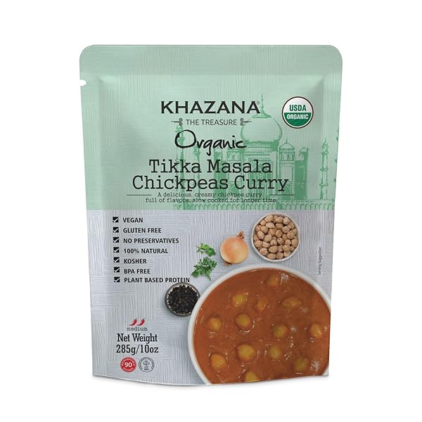 KHAZANA ORGANIC READY TO EAT MEALS – TIKKA...