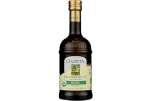 Colavita Organic Extra Virgin Olive Oil, Glass Bottle, 500 milliliters