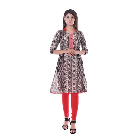 Women's Feeding Kurti_Multicolour_B82b_X-Large