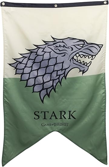 Amazon Com Calhoun Game Of Thrones Stark Banner 30 X 50 In