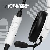 Stealth C6-100 Gaming Headset Matte White Multiplatform 40mm Drivers view 7