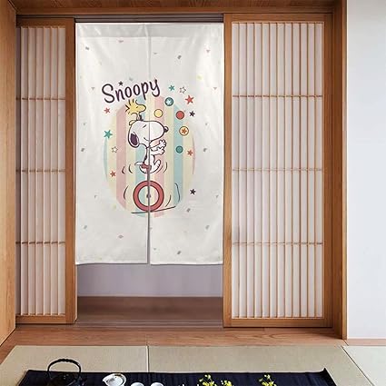 Amazon Danesi スヌーピー のれん 暖簾 目隠し 仕切り カーテン ロング インテリア 和風 遮光 厚手 四季兼用 キッチン 玄関 部屋 風呂 和室 洋室 居酒屋 おしゃれ かわいい キャラクター 86 143 のれん オンライン通販