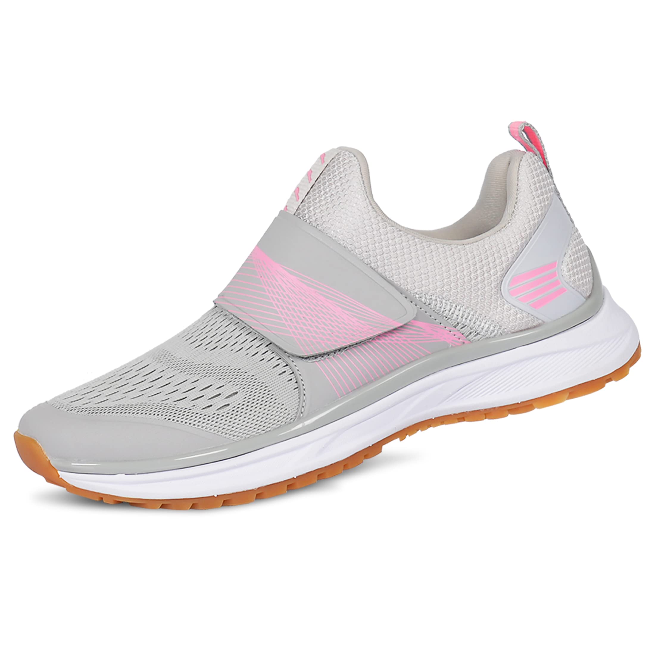 Photo 1 of Pairduck Women's Cycling Shoes for Indoor Cycling,Breathable Mesh Upper Indoor Bike Shoes with SPD Cleats - Lightweight Secure Fit for Spin Classes Grey