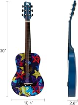 CB SKY 30 inch Junior Acoustic Guitar for Beginners Starry view 4