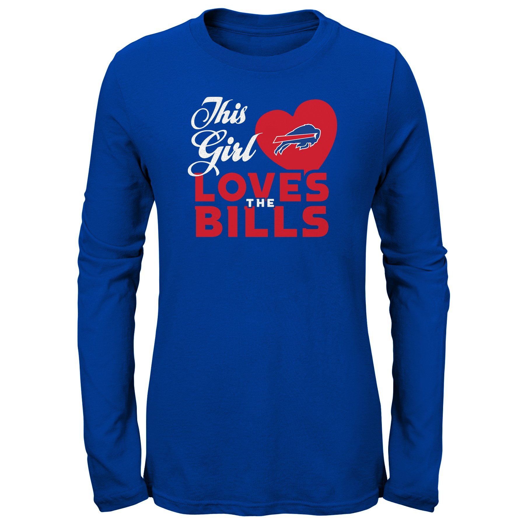 Outerstuff Nfl Nfl Buffalo Bills Youth Girls This Girl Loves Long