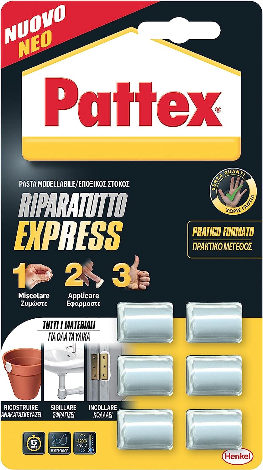 Pattex 1933440 Express" Power Dough, Blue, 5 g