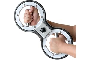 Togieeii Burn Machine Arm Workout Appliances 360 Degree Rotatable Forearm Exerciser Resistance Adjustable Multi-Functional Rotational Trainer Grip Strength Trainer for Home and Gym Workouts.