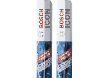 BOSCH 22A22B ICON Beam Wiper Blades - Driver and Passenger Side - Set of 2 ...