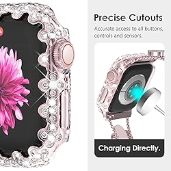 WINGLE Bling Bumper Case Compatible with Apple