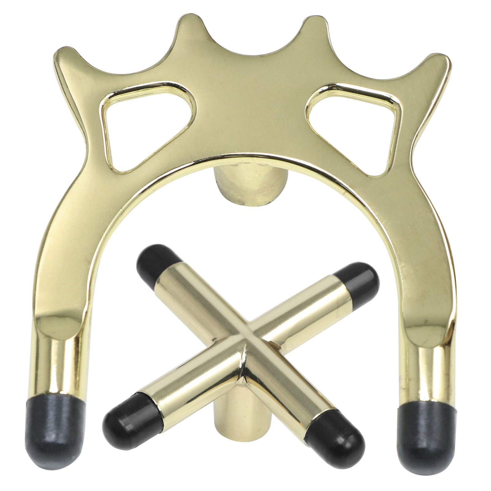 TRIXES Snooker Table Rests – Spider & Cross Cue Bridge Heads – Non-Slip Metal Cue Supports – Pool & Billiards Accessories Set – For Amateur & Professional Players