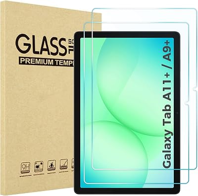 ProCase 2 Pack Screen Protector for Galaxy Tab A11 Plus 2025 / A9 Plus 11