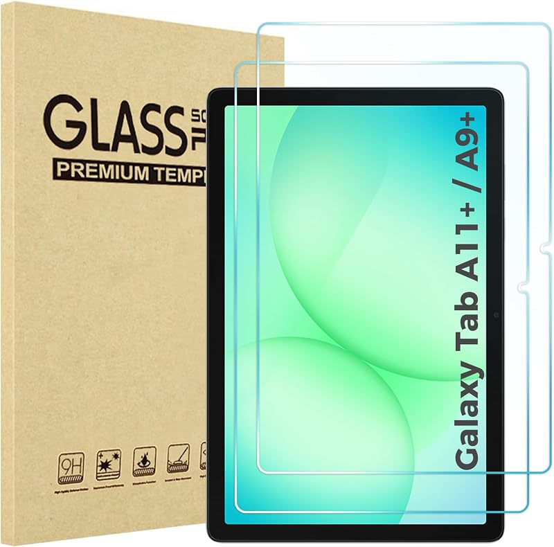 ProCase 2 Pack Screen Protector for Galaxy Tab A11 Plus 2025 / A9 Plus 11