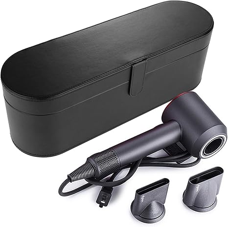Amazon Co Jp Xihama For ダイソンに適応 ヘアドライヤー 専用収納ケース ボックス 保護カバー Puレザー Dyson Supersonic Hd01 防水 防塵 黒 ホーム キッチン