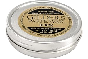 Baroque Art Gilders Paste 1 Ounces-Black