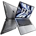 SUPCASE Unicorn Beetle Case for MacBook Air 13.6 inch (M3/2024, M2/2022) A2681, Dual Layer Hard Case for MacBook Air 13.6 inch with Touch ID (Black)
