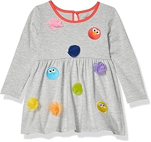sesame street smocked dress
