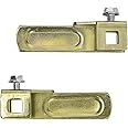 Wedelweib Steel T-Handle Cam Locking cam Suitable for T and L Handle Locks of Truck Canopy and rv,Camper Tops-2 Pack（Right and Left Hand）