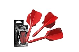 Viper Diamond Core Integrated Dart Flight & Shaft System - Precision Darting Accessory with Tough Polymers for Enhanced Perfo