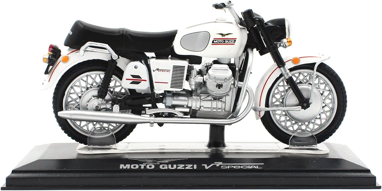 *99001 NEW 1:22 Motor Cycle model motorcycle MOTO GUZZI V7 Speical Diecast Mo...