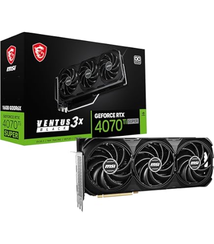 Amazon.com: MSI GeForce RTX 4070 Super 12G Ventus 3X OC Gaming