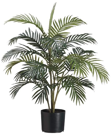 Artificial Areca Palm Tree Plant In Pot 36 Tall