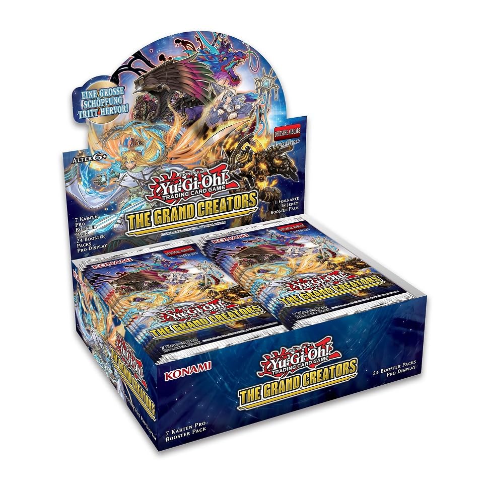 Yu-Gi-Oh! TRADING CARD GAME The Grand Creators - Display - German Edition, Multi-Colour