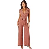 Petal & Pup womens Nora Wide Leg Jumpsuit