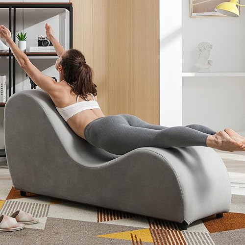 PUREMIND Yoga Chair, Sleek Chaise Lounge for Yoga, Ergonomic for